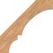 Ekena Millwork 3 1/2"W x 32"D x 32"H Balboa Smooth Knee Brace, Western Red Cedar BRC04X32X32BOA00SWR - alternate 4